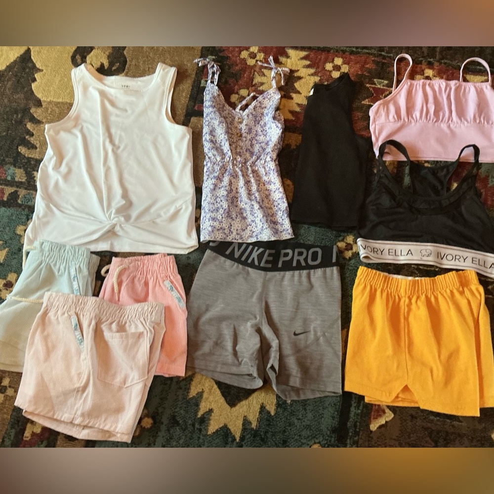 Lot of Girls Summer Clothes Size 10/12